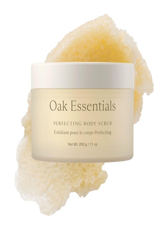 Oak Essentials Perfecting Body Scrub | Gentle Sugar Body Exfoliator for Visibly Smoother, Softer Skin, 7.1 Oz - Image 1
